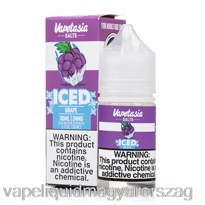 Jeges Szőlő - Vapetasia Sók - 30ml 48mg Vape Toll